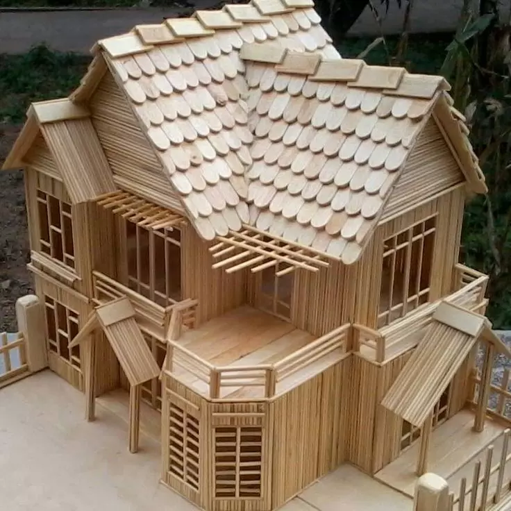 Modellini di Legno da Colorare
