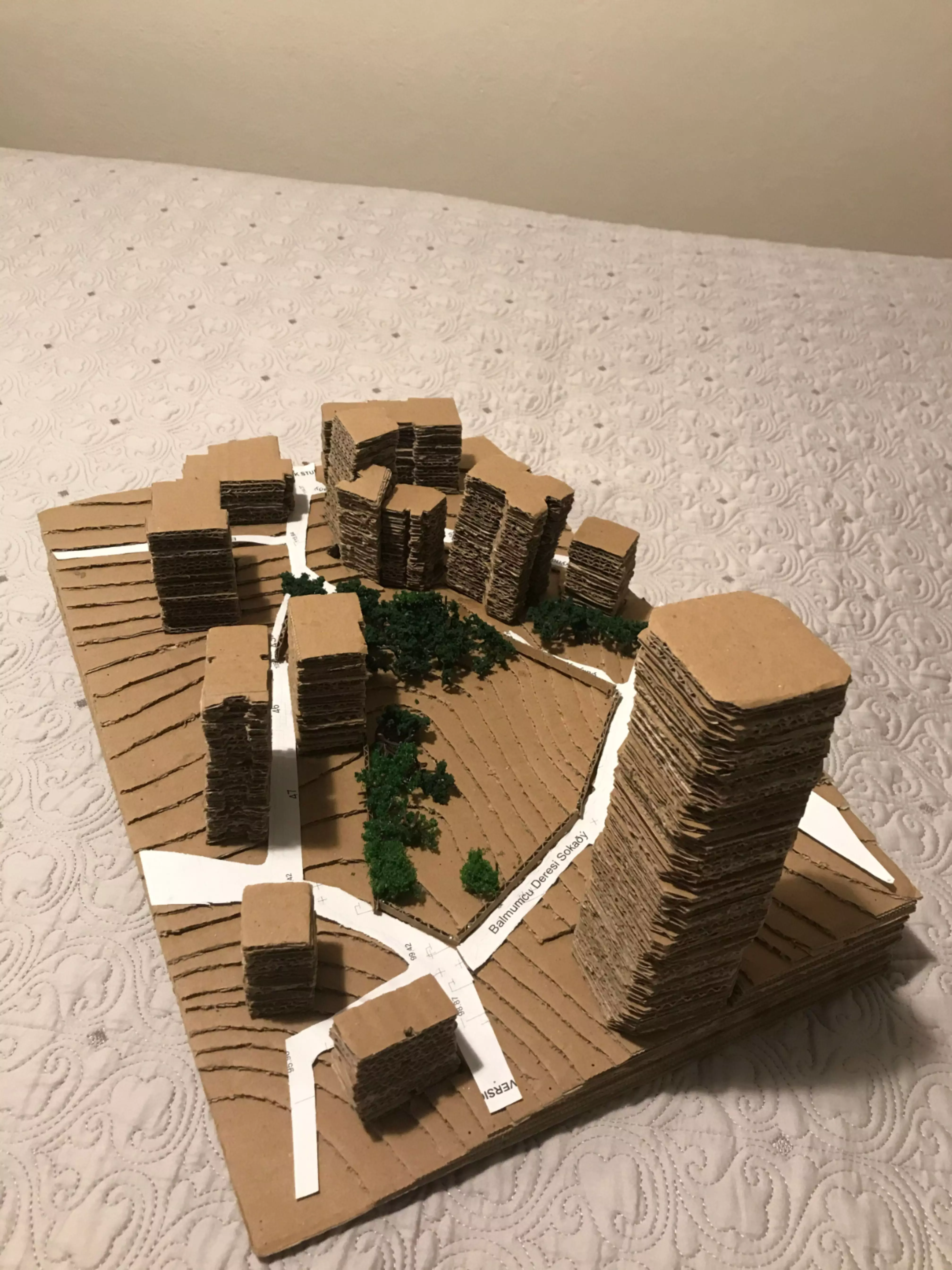 Modello di Maquette Architettonica