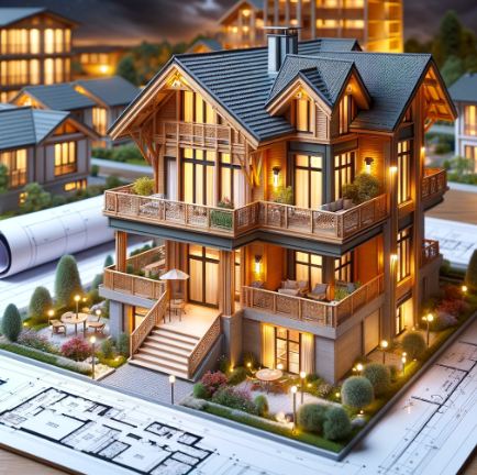Modello architettonico realizzato da Ari Model a Velbert.