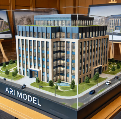 Modello dettagliato creato da Ari Model a Forlì.