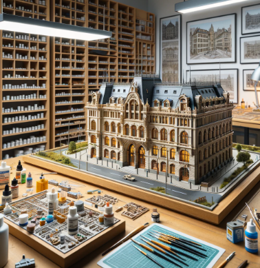 Un modello dettagliato creato da Ari Model a Bremerhaven.