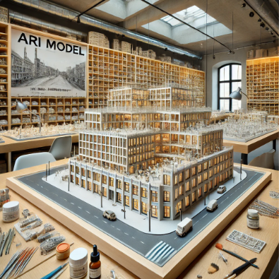 Modello dettagliato realizzato da Ari Model a Minden.