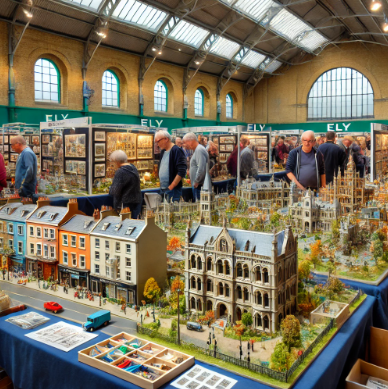 Fiera del Modellismo Brescia che mostra modelli dettagliati e artistici.