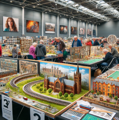 Esposizioni dettagliate e artistiche alla Fiera del Modellismo Ravenna.