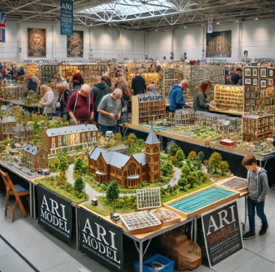 Modelli esposti alla Fiera del Modellismo Sassari presentati da Ari Model.