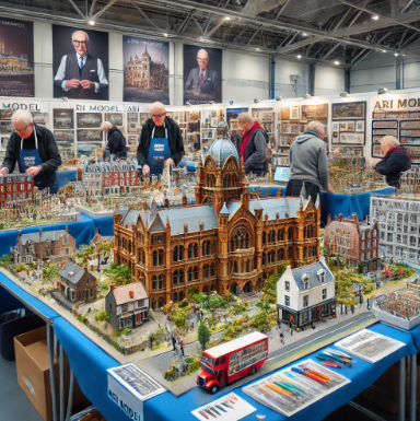 Esposizioni di Ari Model alla Fiera del Modellismo Monza.