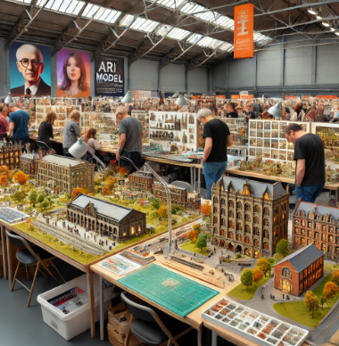 Modelli dettagliati di Ari Model alla Fiera del Modellismo di Ancona.