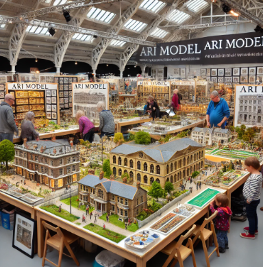 Ari Model alla Fiera del Modellismo di Winchester.