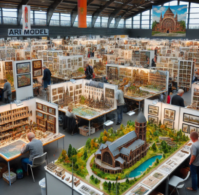 Modelli dettagliati presentati da Ari Model alla Fiera del Modellismo di Trier.