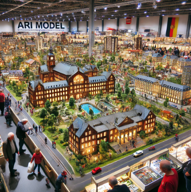 Modelli dettagliati di Ari Model alla Fiera del Modellismo Gera.