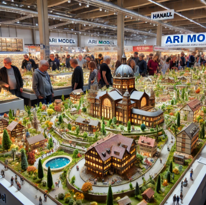  Modelli straordinari esposti da Ari Model alla Fiera del Modellismo Hanau.