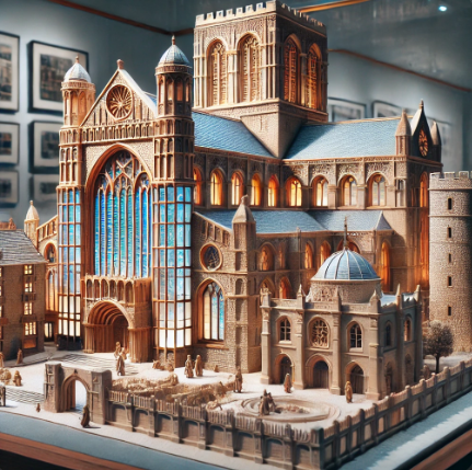 Un modello architettonico dettagliato realizzato da Ari Model, che unisce precisione e creatività a Verona.