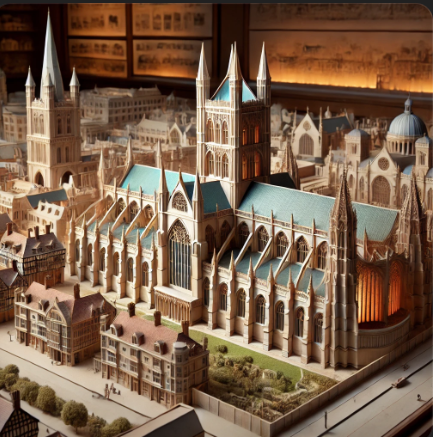 Modello architettonico realizzato da Ari Model per un progetto a Herne, mostrando un livello elevato di dettaglio e qualità nella rappresentazione.
