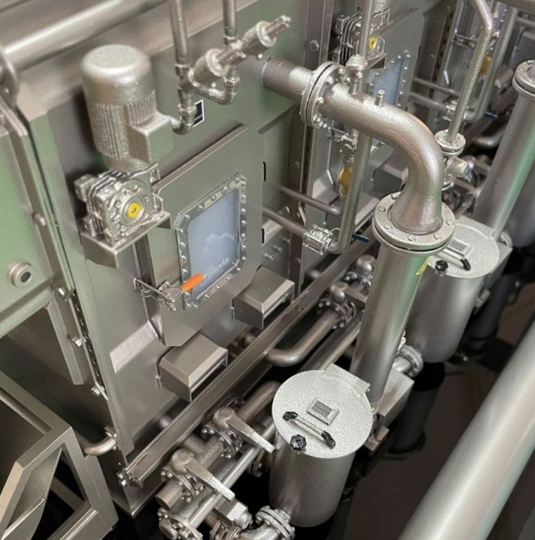 Une maquette architecturale sur mesure créée par ARI Maquette pour le salon SETT, illustrant l’avenir des espaces d’apprentissage, des campus numériques et des classes technologiques. Chaque maquette intègre lumière, interactivité et détails de préci